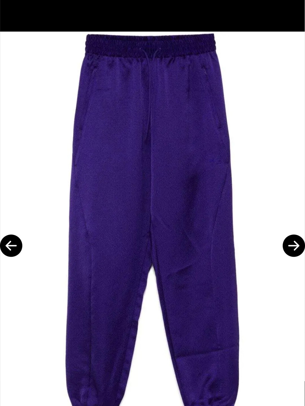 NWT Y-3 Logo Print Purple Track Pants - Picture 4 of 11